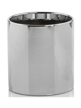 Горшок MOON (13х14см) керамика серебряный арт.31.065.13 238x286 в Материке