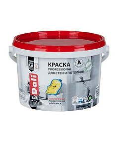 Краска DALI PROFESSIONAL матовая белая 2,5л