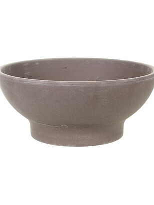 Горшок BASALT Misa M (23x10см) терракота коричневый T-014-021-22 238x286 в Материке