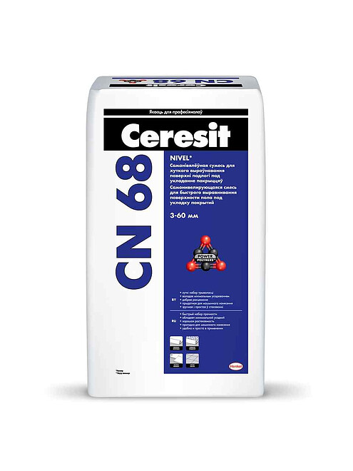 Смесь CERESIT CN 68 самонивелир. 3-60мм, 25кг 495x660 Смесь CERESIT CN 68 самонивелир. 3-60мм, 25кг 495x660 в Материке