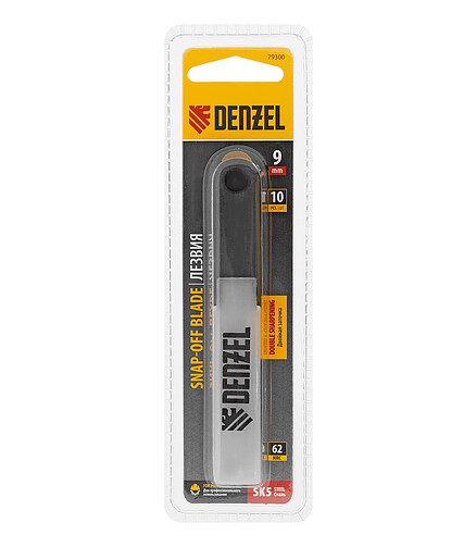 Лезвия сегм. DENZEL 79300 9мм 10шт. 438x503 в Материке - Вариант 4