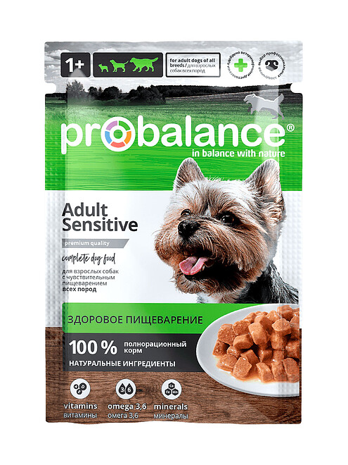 Корм для собак ProBalance Sensitive (85г) 495x660 Корм для собак ProBalance Sensitive (85г) 495x660 в Материке