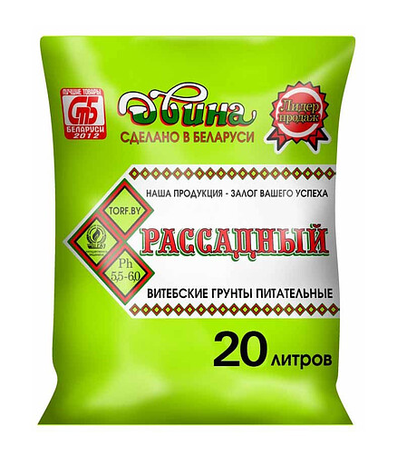 Грунт Двина Рассадный питательный (20л) 438x503 в Материке