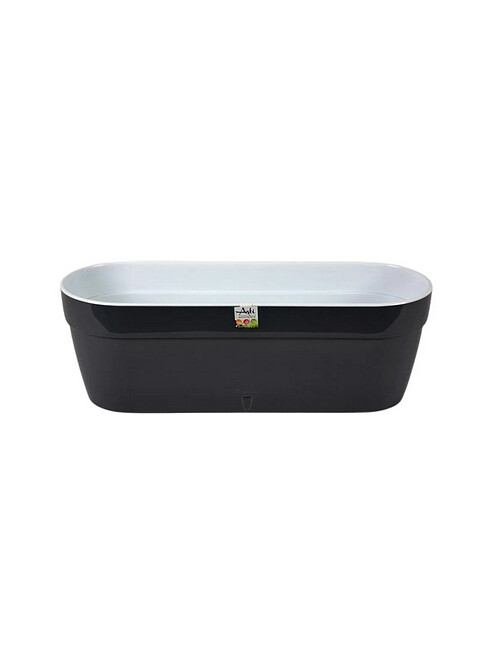 Ящик балконный ASTI с автополивом (50x17см) пластик антрацит AST500ANT/WHT 495x660 Ящик балконный ASTI с автополивом (50x17см) пластик антрацит AST500ANT/WHT 495x660 в Материке