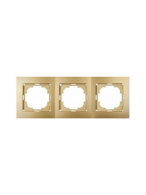 Рамка TOURAN/THOR 24150093 3мест. золото 495x660 Рамка TOURAN/THOR 24150093 3мест. золото 495x660 в Материке