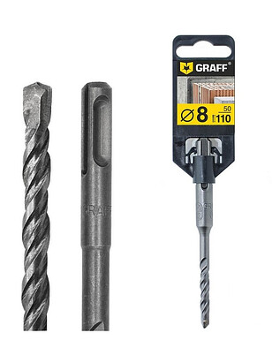 Сверло SDS+ GRAFF 8х50х110мм 238x286 в Материке