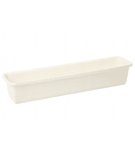 Ящик балконный BONA (60x18x14см) пластик кремовый LA810-74 438x503 в Материке