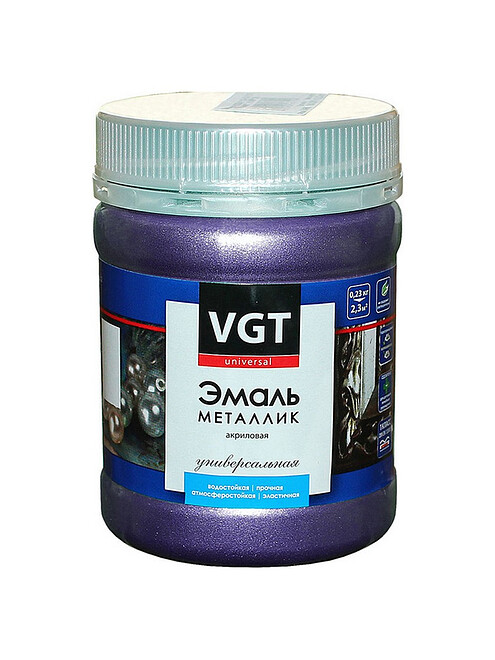 Эмаль VGT металлик аметист, 0,23кг 495x660 Эмаль VGT металлик аметист, 0,23кг 495x660 в Материке