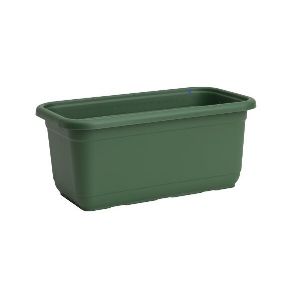 Ящик балконный VENUS Mat Eco Recycled (70х16х16см) пластик зеленый 5180-079 586x674 Ящик балконный VENUS Mat Eco Recycled (70х16х16см) пластик зеленый 5180-079 586x674 в Материке
