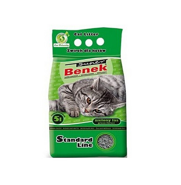 Наполнитель минеральный комкующийся Super Benek Standart Line Zielony Las (5л) 586x674 Наполнитель минеральный комкующийся Super Benek Standart Line Zielony Las (5л) 586x674 в Материке