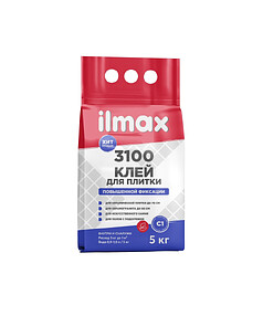 Клей ILMAX 3100 Standardfix д/плитки 5кг 238x286 в Материке