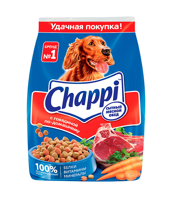 Корм для собак CHAPPI говядина по-домашнему с овощами травами (0,6кг) 586x674 Корм для собак CHAPPI говядина по-домашнему с овощами травами (0,6кг) 586x674 в Материке