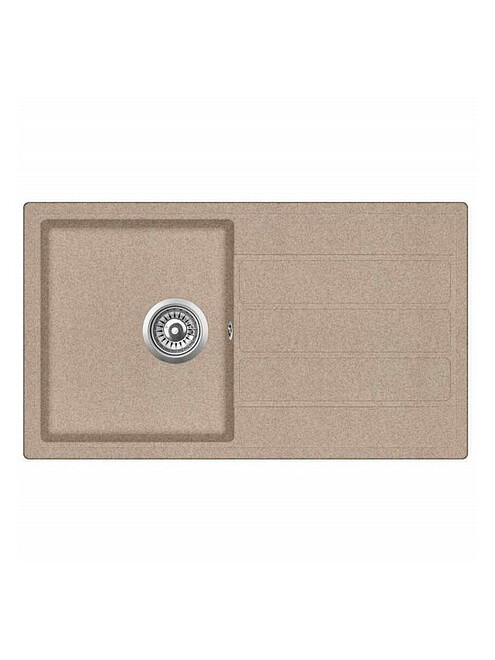 Мойка ZORG ECO-3-BG 760х440мм бежевая (без сифона) 495x660 Мойка ZORG ECO-3-BG 760х440мм бежевая (без сифона) 495x660 в Материке