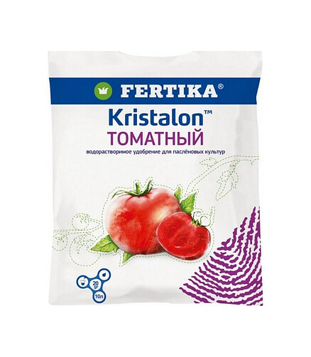 Удобрение FERTIKA Кристалон Томатный, минеральное (20г) 438x503 в Материке