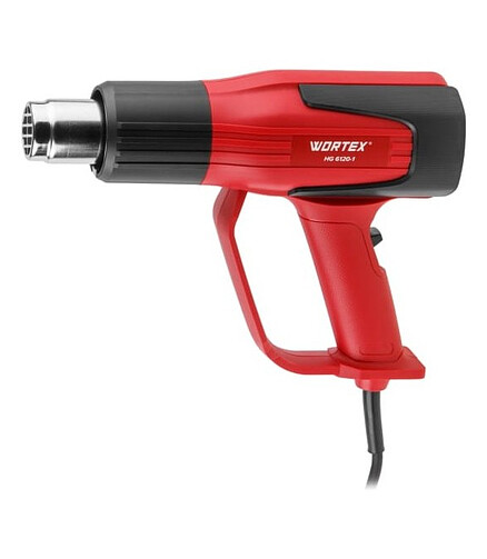 Фен строительный WORTEX HG6120-1 2000Вт 60/600° 438x503 в Материке