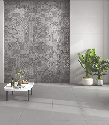 Керамогранит Colortile NIOZ PIGEON 60х120 см 1,44 м2 цвет grey 438x503 в Материке