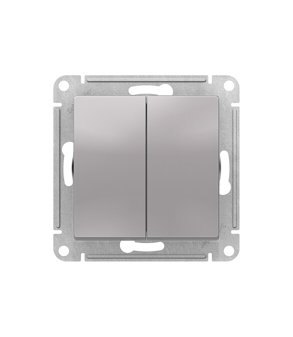 Выключатель SE ATLAS Design ATN000351 2кл. алюмин. 586x674 Выключатель SE ATLAS Design ATN000351 2кл. алюмин. 586x674 в Материке