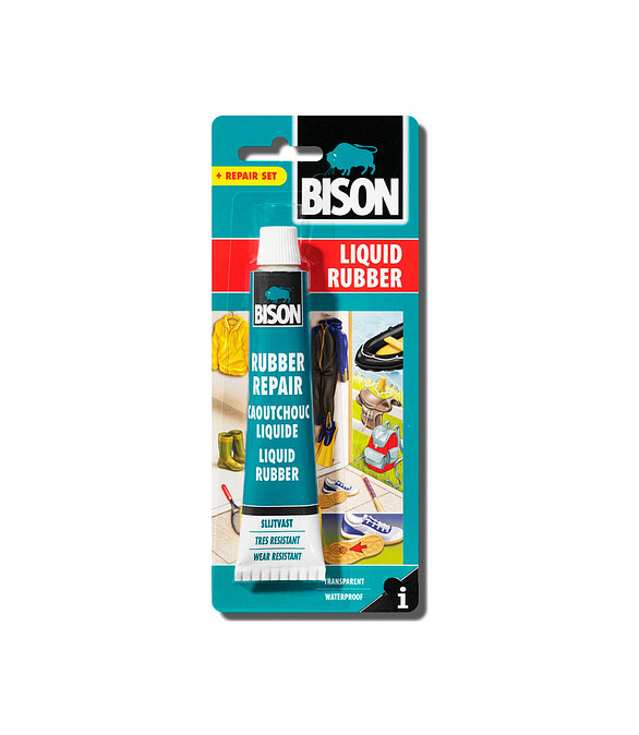 Клей BISON LIQUID RUBBER жидкая резина, 50мл 586x674 в Материке