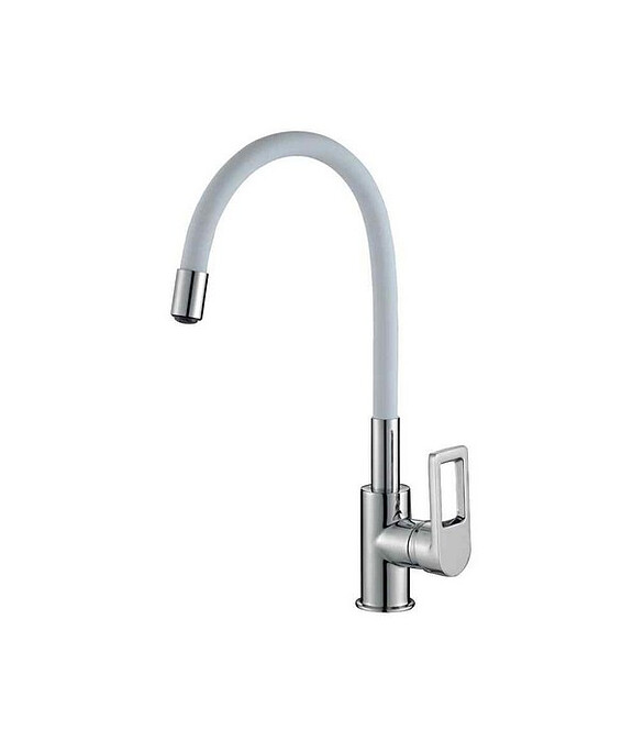 Смеситель ROSSINKA Z35-35U-White (для кухни) с гибким изливом, хром/белый 586x674 Смеситель ROSSINKA Z35-35U-White (для кухни) с гибким изливом, хром/белый 586x674 в Материке