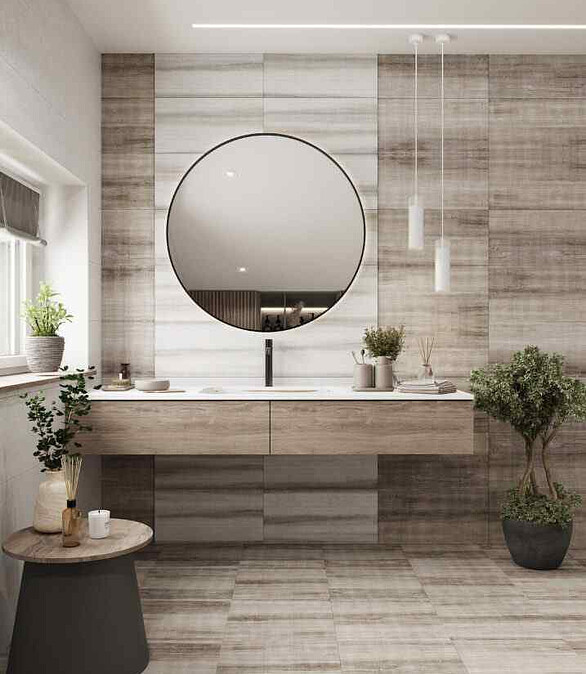 Плитка Beryoza Ceramica GRUNGE 30х60см 1,62м2 цвет белый 586x674 Плитка Beryoza Ceramica GRUNGE 30х60см 1,62м2 цвет белый 586x674 в Материке