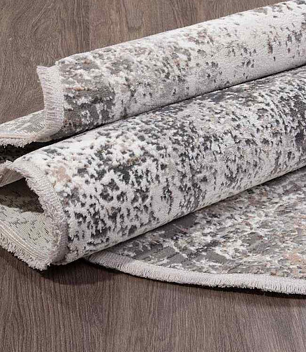 Ковер MODA 1403 Acik Gri 194*290, овал 438x503 в Материке - Вариант 2