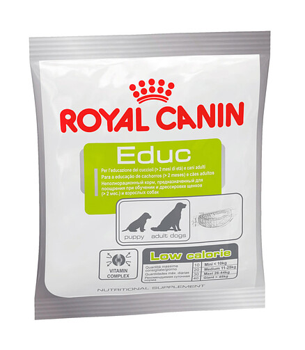 Корм для собак Royal Canin EDUC для поощрения при дрессировке (50г) 438x503 в Материке
