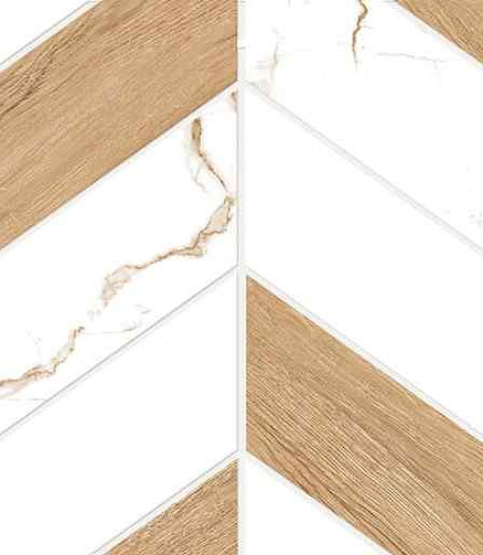 Плитка Beryoza Ceramica MARMARIS 25х50см 1,375м2 цвет геометрия 438x503 в Материке - Вариант 2