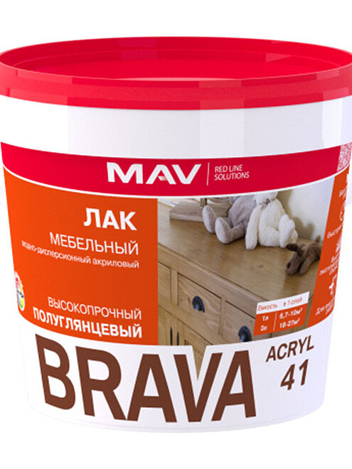 Лак BRAVA ВД-АК-2041 мебельный полуматовый, 1кг 495x660 Лак BRAVA ВД-АК-2041 мебельный полуматовый, 1кг 495x660 в Материке
