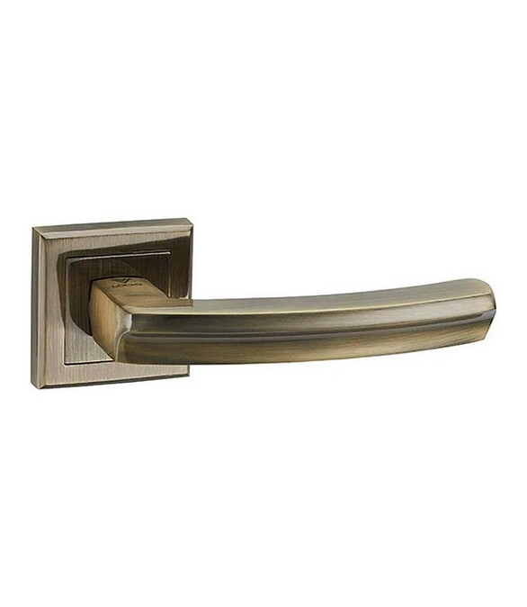 Ручка дверная LOCKIT ВИОЛА AL (AB), стар.бронза (уп=2шт) 586x674 в Материке