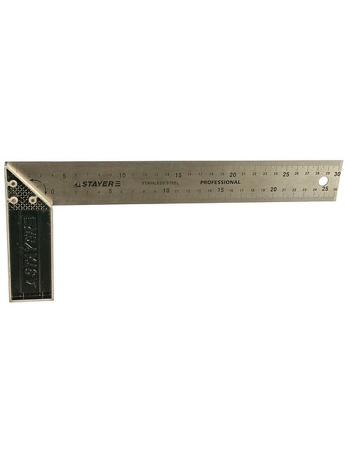 Угольник STAYER Profi 300мм 495x660 Угольник STAYER Profi 300мм 495x660 в Материке