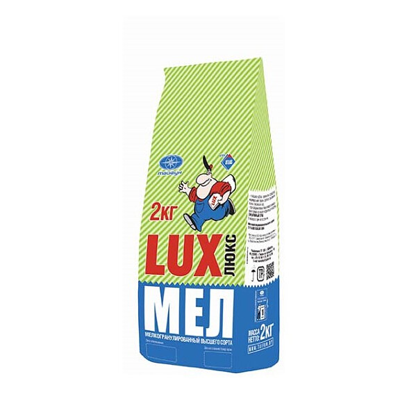 Мел LUX мелкогранулированный, 2кг 586x674 Мел LUX мелкогранулированный, 2кг 586x674 в Материке