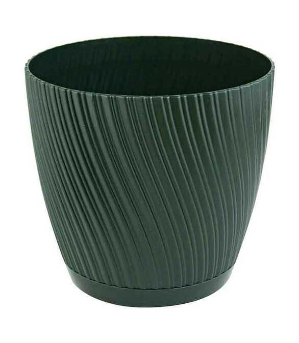 Горшок MIKA Eco Recycled с поддоном (18,7x17,2см) пластик зеленый 4570-075 586x674 Горшок MIKA Eco Recycled с поддоном (18,7x17,2см) пластик зеленый 4570-075 586x674 в Материке