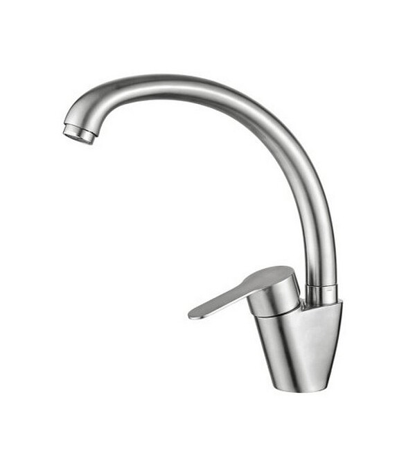 Смеситель L75903 (для кухни) нерж.сталь 586x674 в Материке