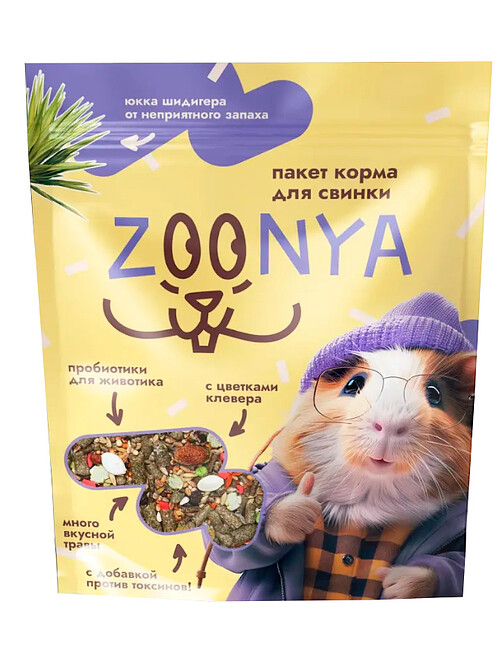 Корм для морских свинок Zoonya (0,5кг) 495x660 Корм для морских свинок Zoonya (0,5кг) 495x660 в Материке