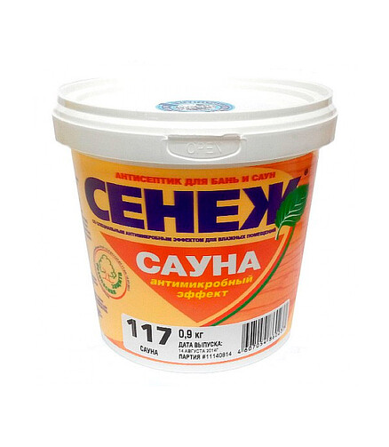 Антисептик Сенеж САУНА, 0,9кг 438x503 в Материке