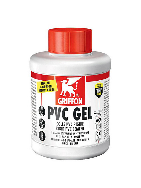 Клей GRIFFON PVC GEL BO для труб и изделий из ПВХ, 500мл 495x660 Клей GRIFFON PVC GEL BO для труб и изделий из ПВХ, 500мл 495x660 в Материке