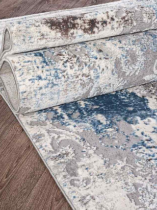 Ковер ARMINA 03853A Blue/Blue 80*150 238x286 в Материке - Вариант 2