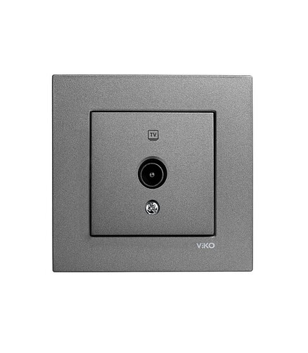 Розетка ТВ Viko NOVELLA 92105449 дымчатый 438x503 в Материке - Вариант 2