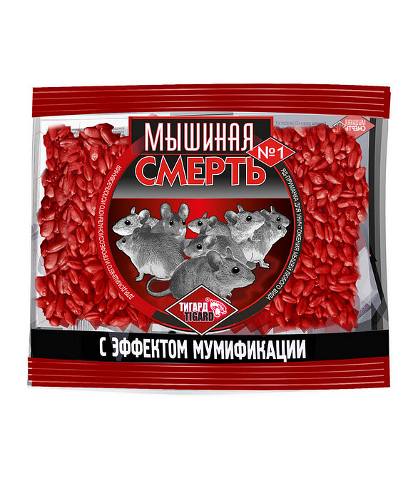 Средство Мышиная Смерть №1, родентицид (200г) 586x674 Средство Мышиная Смерть №1, родентицид (200г) 586x674 в Материке