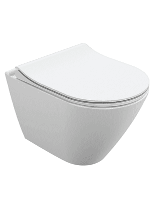Унитаз 64822 CITY SMART CLEAN ON подвесной с сиденьем DPL SLIM EO 238x286 в Материке