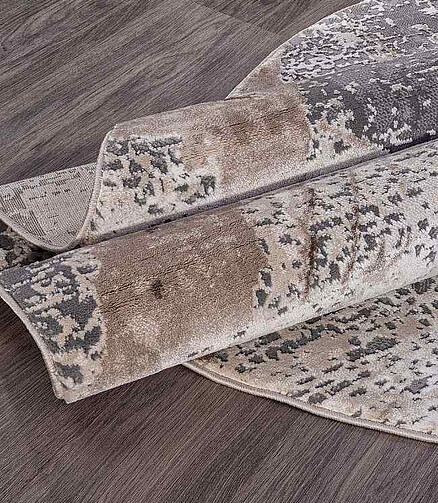 Ковер ARMINA 04022C Grey/Brown 200*290, овал 438x503 в Материке - Вариант 2