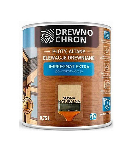 Пропитка DREWNOCHRON IMPREGNAT EXTRA сосна натуральная 0,75л 438x503 в Материке