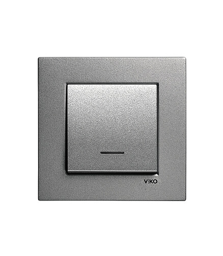 Выключатель Viko NOVELLA 92105419 1кл. подсв. дымчатый 438x503 в Материке - Вариант 2