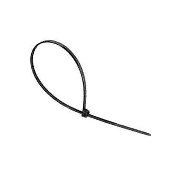 Стяжка кабельная многоразовая с шарик. зам черная 2,5х180 мм нейлон (уп=100шт)