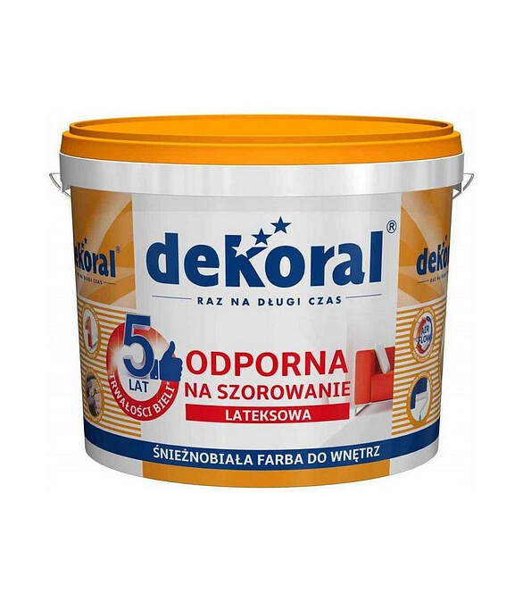 Краска Dekoral AKRYLIT W Plus матовая, 10л 586x674 Краска Dekoral AKRYLIT W Plus матовая, 10л 586x674 в Материке