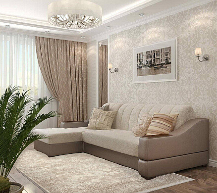 Ковер MIKONOS F569AC Cream/Kahve 240*340 438x503 в Материке - Вариант 3