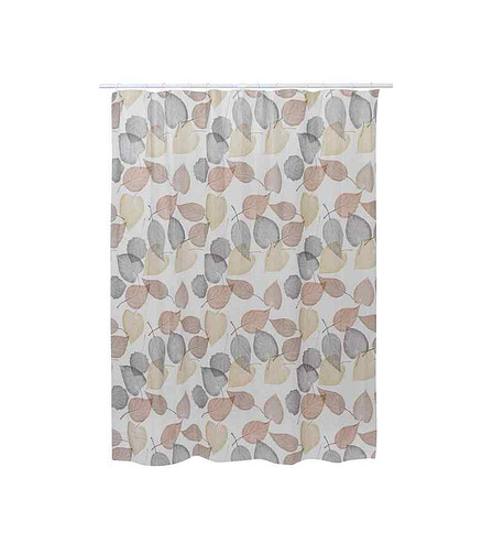 Штора для ванной комнаты PEVA BASIC PLATAN MULTI 08091, 180x200см с кольцами 438x503 в Материке
