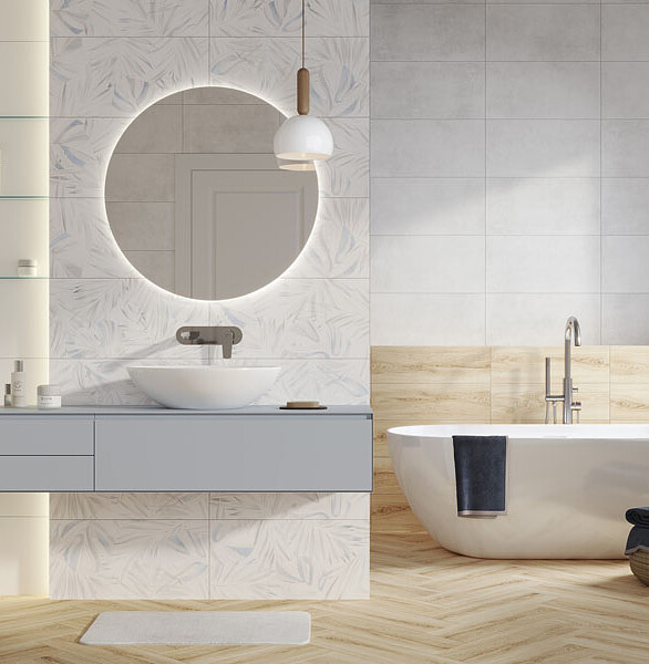 Плитка Cersanit FRESCO 29,8х59,8см 1,425м2 цвет белый 586x674 Плитка Cersanit FRESCO 29,8х59,8см 1,425м2 цвет белый 586x674 в Материке