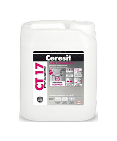 Грунтовка CERESIT CT17 Super Concentrate (1:3) 5л