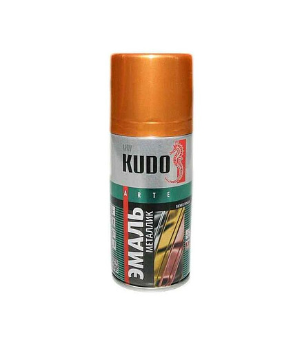 Эмаль аэроз. KUDO золото, 100г 438x503 в Материке